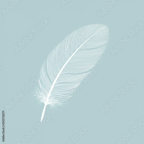 Light soft feather icon
