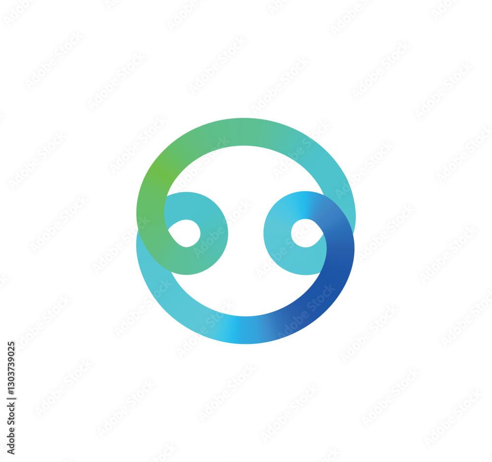 loop logo with circle - colorfuil loop logo loop logo with circle - colorfuil loop logo