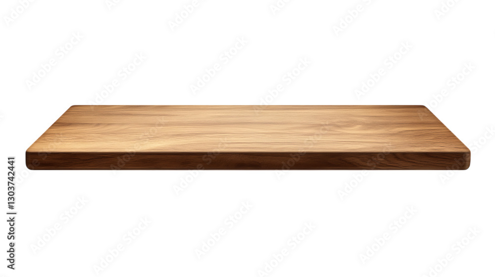 Wooden shelf with a minimalist design, offering clean lines and a functional style, suitable for modern interiors or storage solutions. Isolated on transparent background. Wooden shelf with a minimalist design, offering clean lines and a functional style, suitable for modern interiors or storage solutions. Isolated on transparent background.