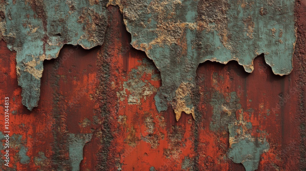 Rust Patina Texture Abstract Background