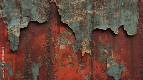Obraz na płótnie Rust Patina Texture Abstract Background w salonie