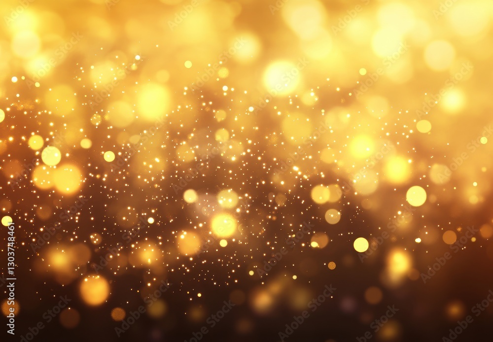 Shimmering Golden Bokeh Effect with Soft Light Particles Creating a Dreamy Background for Various Design Projects and Celebrations Shimmering Golden Bokeh Effect with Soft Light Particles Creating a Dreamy Background for Various Design Projects and Celebrations