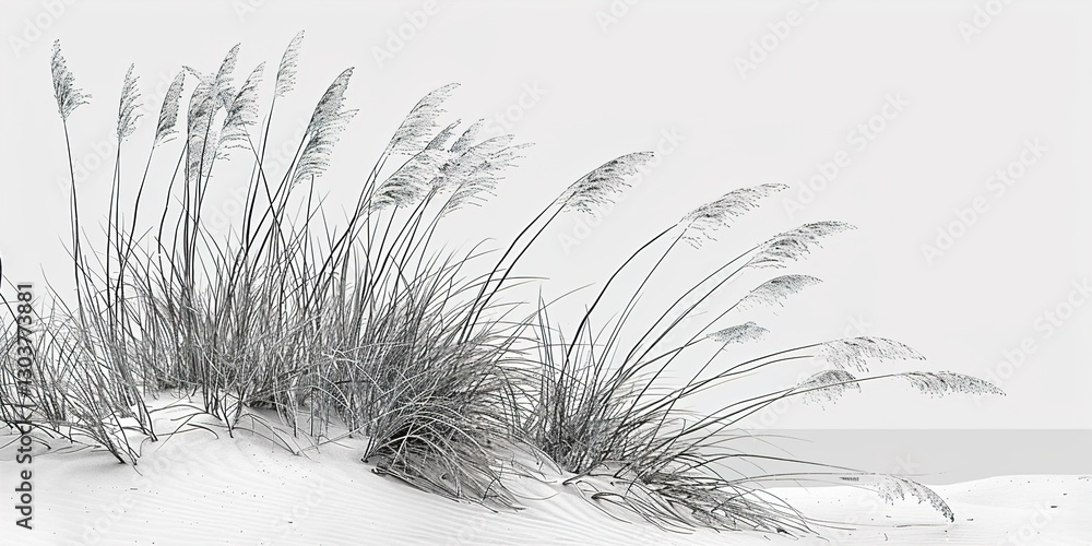 Obraz premium snow on the tree