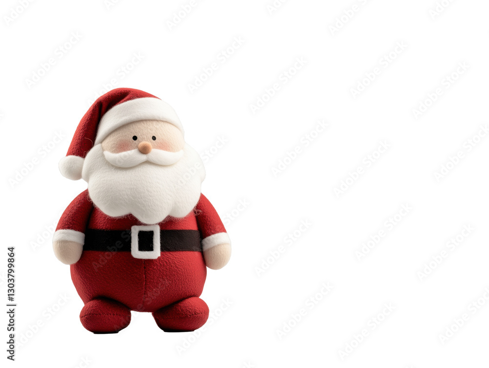 Adorable Plush Santa Figurine Toy for Holiday Decor and Festive Cheer Adorable Plush Santa Figurine Toy for Holiday Decor and Festive Cheer
