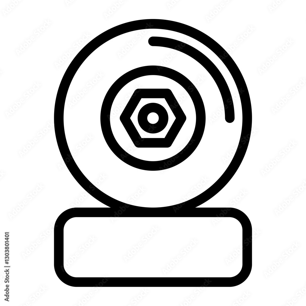 wheels Line Icon wheels Line Icon