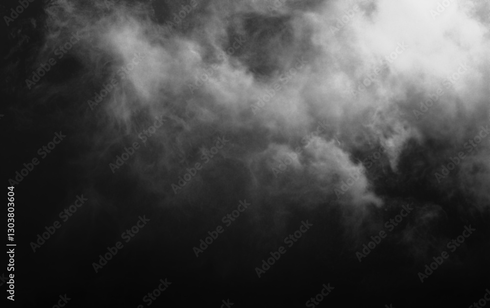 Obraz premium smoke on black background