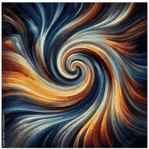 abstract fractal background with colorful lines