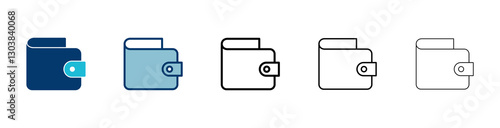 Free Download Wallet Icon vector isolated on white background. money wallet icon - GFXLoad