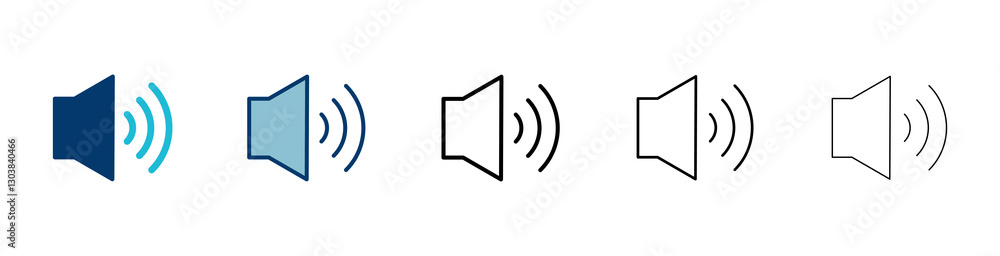 Speaker icon vector isolated on white background. Volume icon. Loudspeaker icon vector. Audio. Sound Speaker icon vector isolated on white background. Volume icon. Loudspeaker icon vector. Audio. Sound