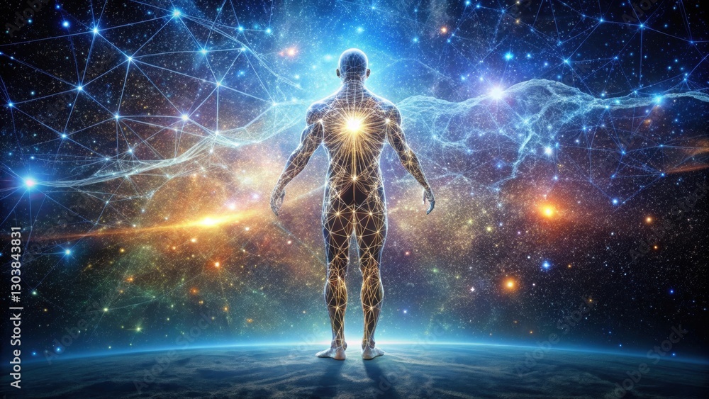 Humanity's Connection to the Cosmos A Celestial Tapestry of Light and Energy Humanity's Connection to the Cosmos A Celestial Tapestry of Light and Energy