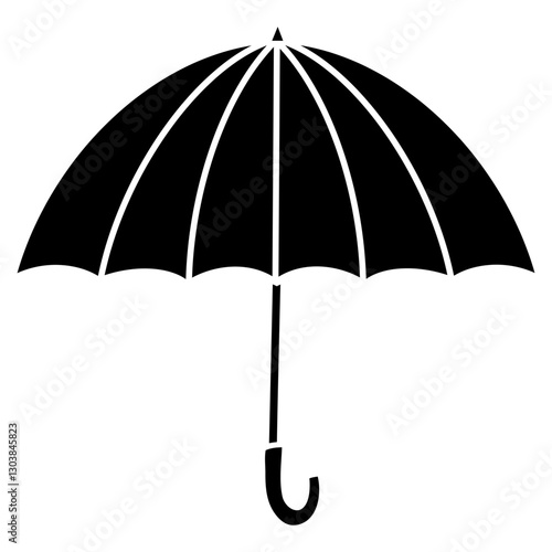 umbrella isolated icon