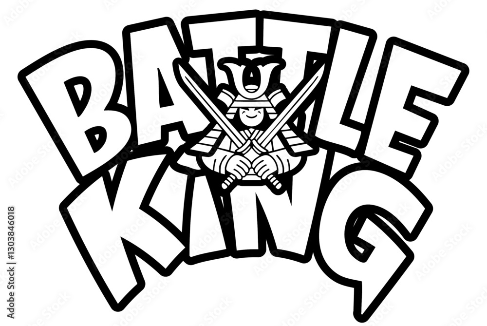Obraz premium BATTLE KING