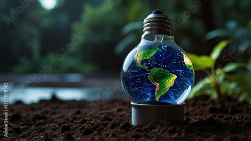 energy saving light bulb