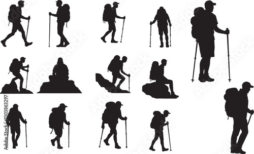 Hiker Silhouette