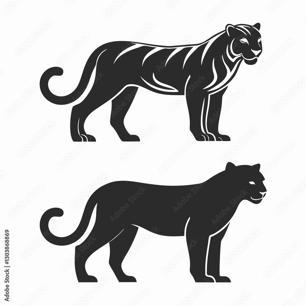 vector illustration of a tiger vector illustration of a tiger