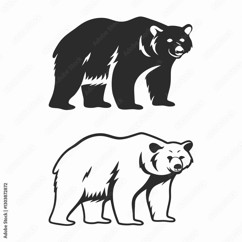 set of wild animals vector set of wild animals vector