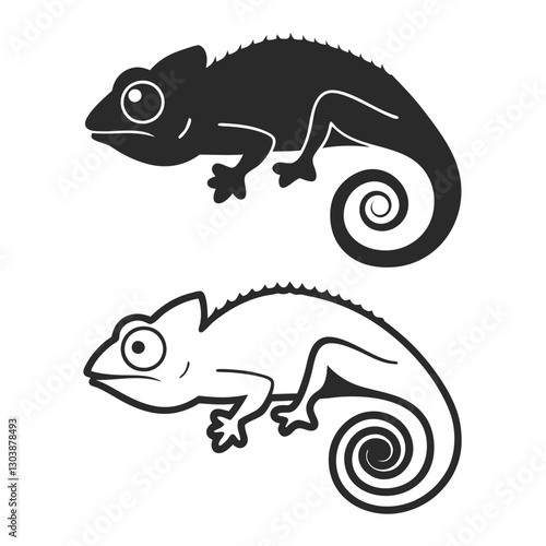 chameleon-silhouette-vector (7).eps