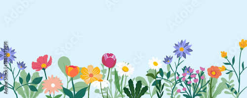 Set of safari object element with tree,leaves,bush