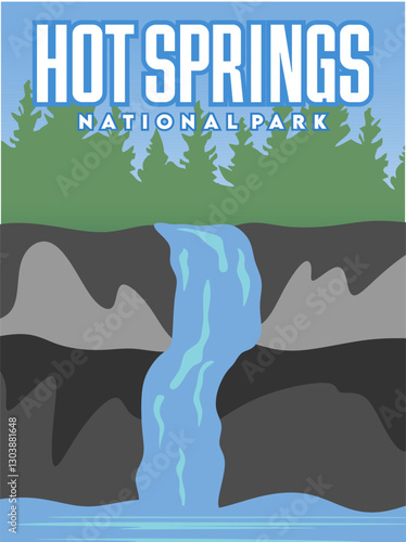 hot springs national park with beautiful views
