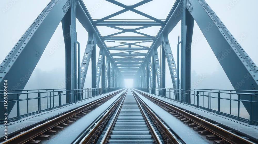 Panoramic railway bridge illustration with soft grey tones and abstract shapes, designed with a minimalist approach and a focus on transportation themes. Panoramic railway bridge illustration with soft grey tones and abstract shapes, designed with a minimalist approach and a focus on transportation themes.