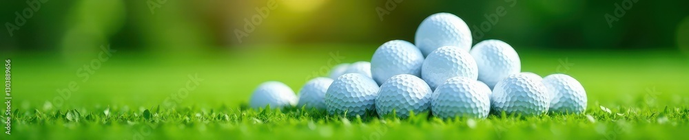A mound of gleaming white golf balls, a textured backdrop , white, texture A mound of gleaming white golf balls, a textured backdrop , white, texture