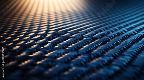 Wallpaper Mural Minimalist 3D carbon fiber texture with soft shadows and subtle gradients, creating a clean and modern background with ample copy space for branding or text. Torontodigital.ca