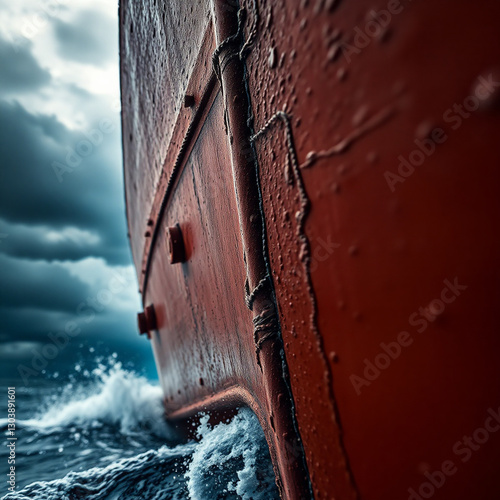 Obraz na płótnie iron ship w salonie
