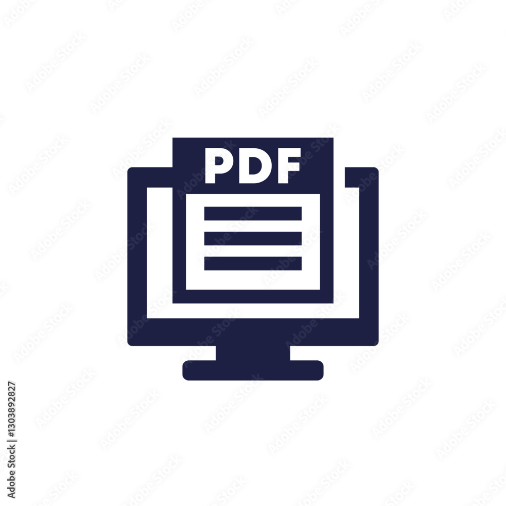PDF viewer or editor icon PDF viewer or editor icon