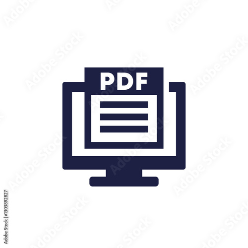 PDF viewer or editor icon