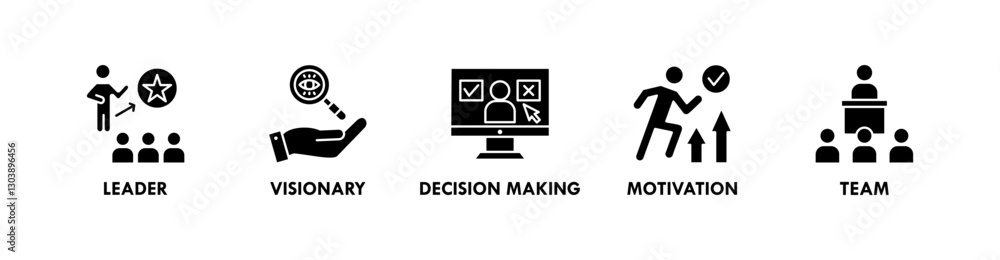 Mentoring banner web icon vector illustration concept with icon of leader, visionary, decision making, motivation, and team Mentoring banner web icon vector illustration concept with icon of leader, visionary, decision making, motivation, and team