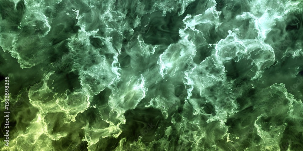 Obraz premium green water surface