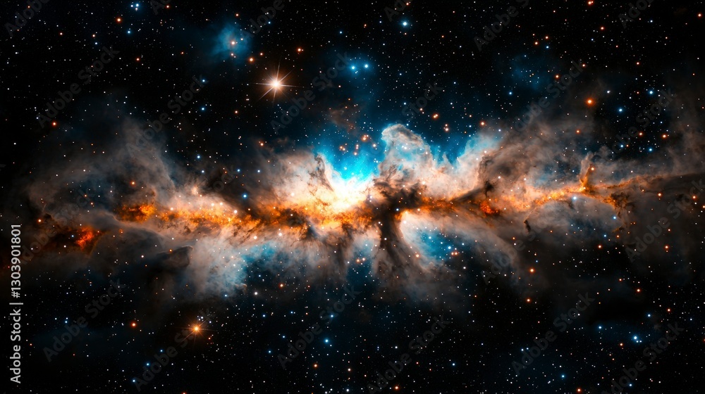 Cosmic Nebula Celestial Tapestry of Stars Galaxies and Stardust Cosmic Nebula Celestial Tapestry of Stars Galaxies and Stardust