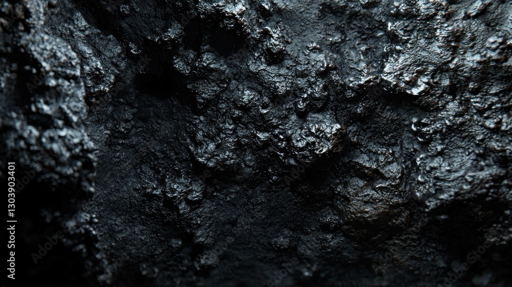 Dark Volcanic Rock Texture: A Close-Up Study of Rough, Black Surface Dark Volcanic Rock Texture: A Close-Up Study of Rough, Black Surface