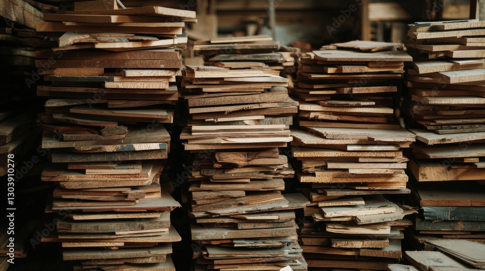 Stacks of Wood: A Carpenter's Workshop Stacks of Wood: A Carpenter's Workshop