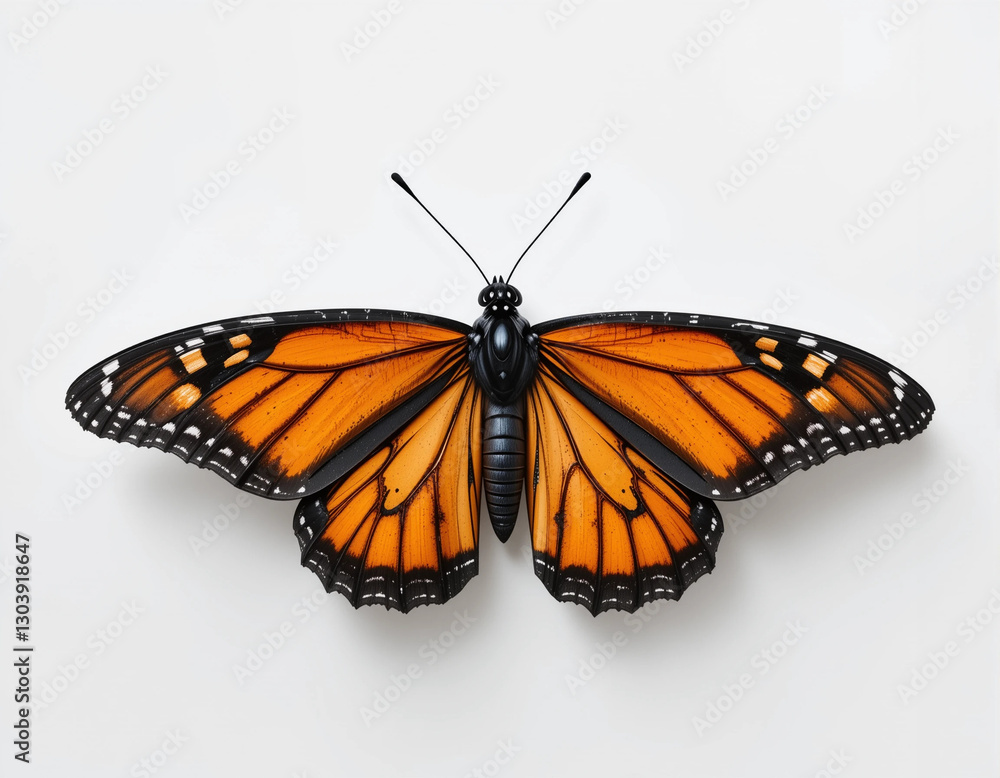 Fototapeta premium Majestic Butterfly – Nature’s Living Masterpiece