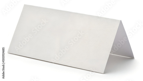 Wallpaper Mural White Blank Paper Table Card Horizontal. Torontodigital.ca