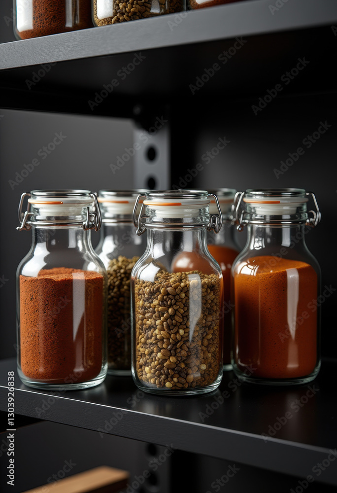 Dark Background Spice Collection For Food Photography And Culinary Websites Dark Background Spice Collection For Food Photography And Culinary Websites