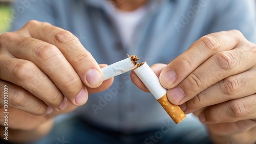 Breaking Cigarette: Quitting Smoking