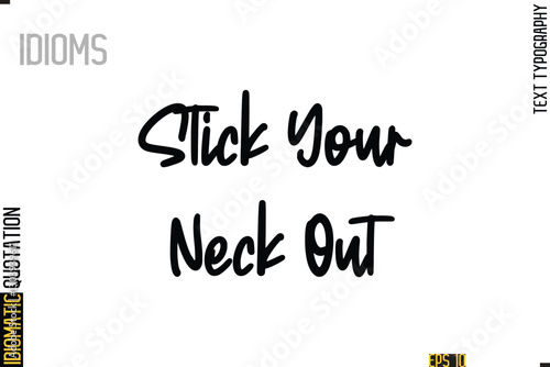Positive Idiom Phrase with Lettering Typography-   Steal Someone's Thunder
