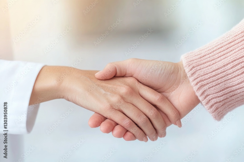 close-up of therapist comforting hand placed over patient hand symbolizing support and understanding close-up of therapist comforting hand placed over patient hand symbolizing support and understanding