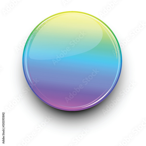 Colorful Gradient Sphere Illustration