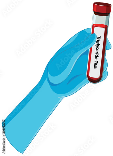 Medical Blood Test Illustration