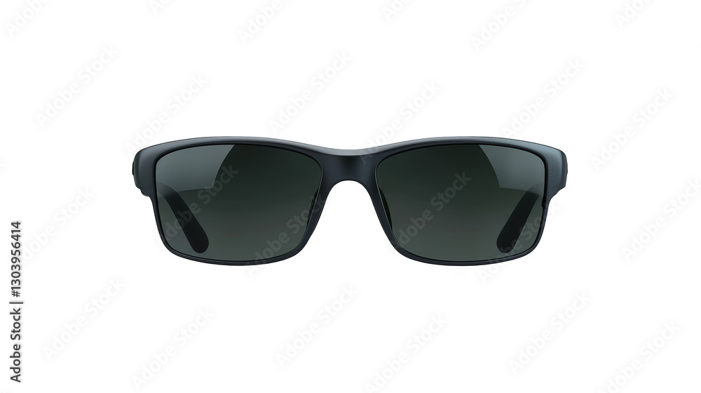 Sunglasses on plaid background, a stylish summer accessory for fashionable eye protection Sunglasses on plaid background, a stylish summer accessory for fashionable eye protection
