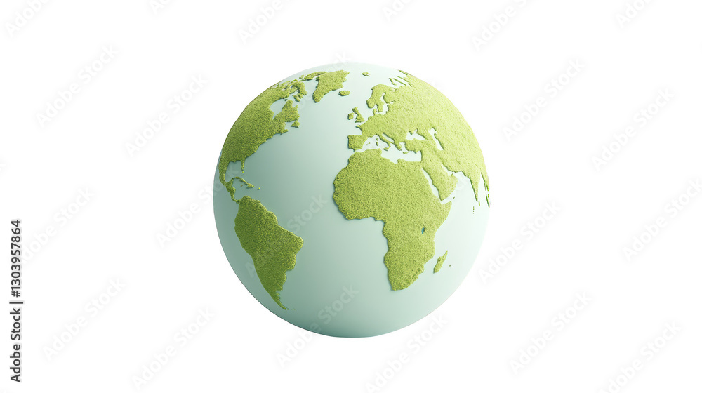 Striking white and blue globe on a plaid design background, visual representation of global connectivity Striking white and blue globe on a plaid design background, visual representation of global connectivity