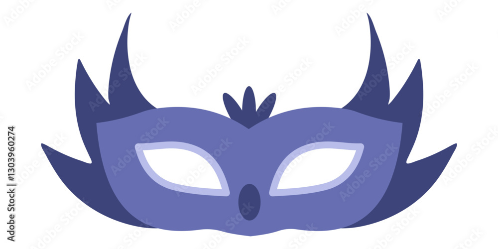 Obraz premium Mask Carnival Element Set 