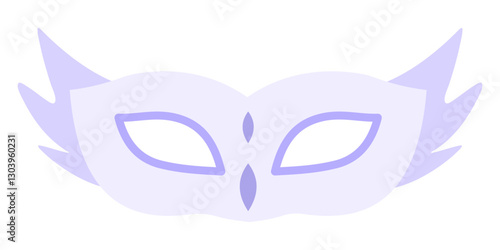 Mask Carnival Element Set 