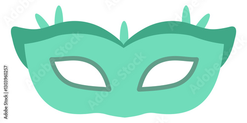 Mask Carnival Element Set 