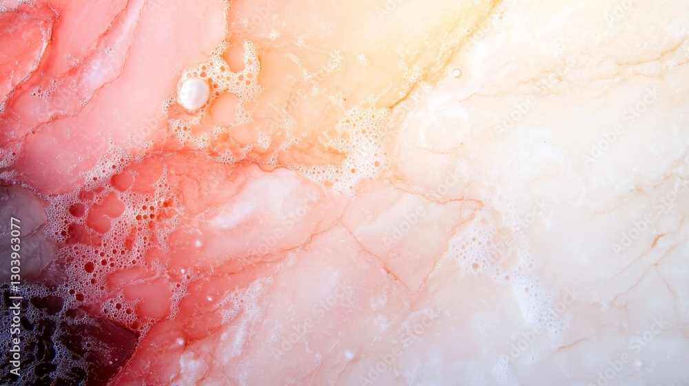 Abstract Fluid Art, Colors Blend, Textured Surface Abstract Fluid Art, Colors Blend, Textured Surface