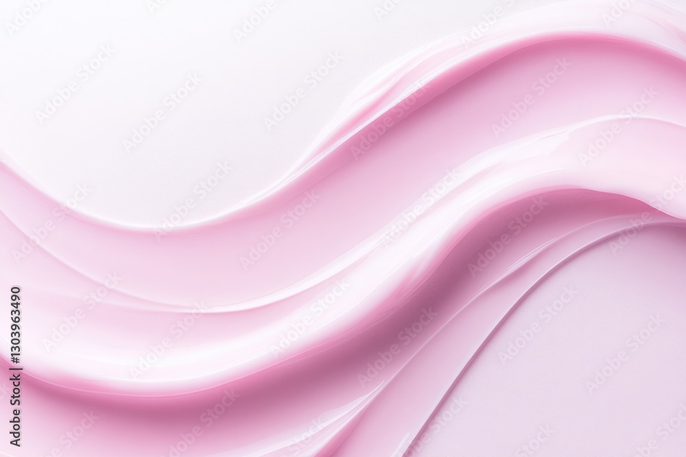 smooth undulating waves of pastel pink cream create serene visual foundation smooth undulating waves of pastel pink cream create serene visual foundation