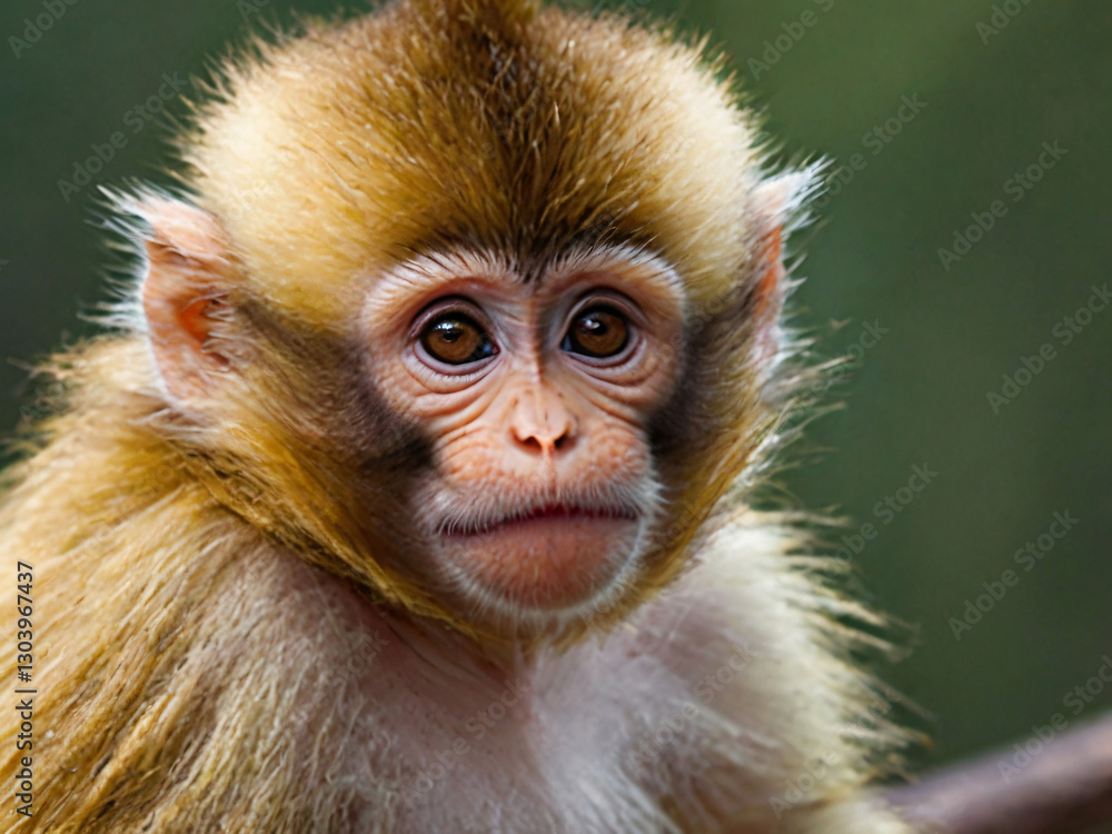 Obraz premium young gibbon